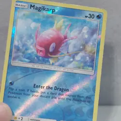 Magikarp 29/181 Reverse Holo Team Up Foil Sun & Moon Pokemon TCG Card - Image 2