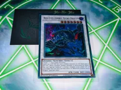 GFP2-EN133 Red-Eyes Zombie Necro Dragon Ultra Rare 1st Edition YuGiOh Card - Image 1