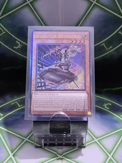 RA01-EN010 Inspector Boarder Ultimate Rare 1st Edition YuGiOh Card - Image 1
