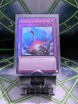 RA01-EN069 Compulsory Evacuation Device Ultimate Rare 1st Edition YuGiOh Card - Image 1