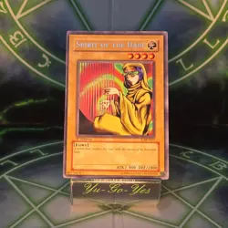 LOB-E061 Spirit of the Harp Rare 1st Edition YuGiOh Card Mint - Image 1