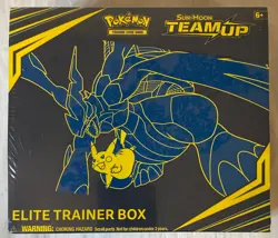 2019 POKEMON TCG SUN & MOON TEAM-UP ETB ELITE TRAINER BOX FACTORY SEALED A - Image 1