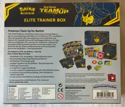 2019 POKEMON TCG SUN & MOON TEAM-UP ETB ELITE TRAINER BOX FACTORY SEALED A - Image 2