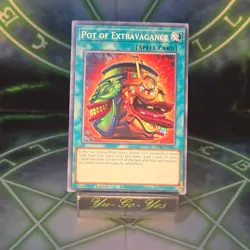 SDAZ-EN028 Pot Of Extravagance 1st Edition YuGiOh Card - Image 1