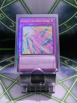RA01-EN073 Harpie's Feather Storm Ultimate Rare 1st Edition YuGiOh Card - Image 1