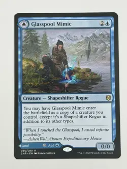 MTG Glasspool Mimic - Zendikar Rising Card # 060 booster fresh nm/m - Image 1