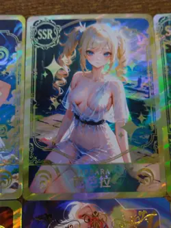 Genshin Impact Waifu 8 Card Lot - Beautiful Goddess Story Cards Collie Amber - Image 4