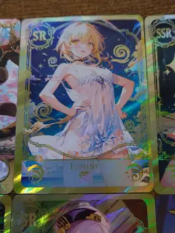 Genshin Impact Waifu 8 Card Lot - Beautiful Goddess Story Cards Collie Amber - Image 5