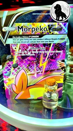 ⚡ Morpeko V-UNION - Full 4-Card Set + Jumbo Promo - Marnie Artwork SWSH 164-167 - Image 2