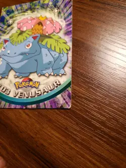 Venusaur #3 - Topps BLACK LOGO - NON-HOLO - Pokemon Card - TV Animation Series - Image 4