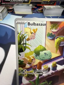 Pokemon TCG Bulbasaur 143/142SV07: Stellar Crown Holo Illustration Rare 2024 - Image 2