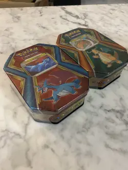 Lot Of 2 Pokemon TCG Salamence And Dragonite Tins New Factory Sealed - Image 4