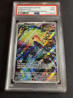 2023 Pokemon Scarlet & Violet Promos #65 Scream Tail Pokemon Center PSA 9 - Image 1