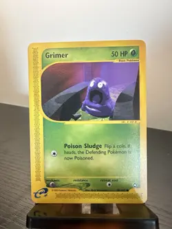 Pokemon TCG Grimer 79/147 Aquapolis E-Series Regular Card - Image 1