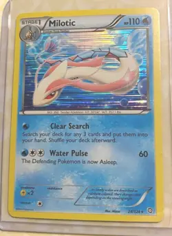 Pokemon Card: Milotic Holo Rare 2012 Dragons Exalted 28/124 M/NM - Image 1