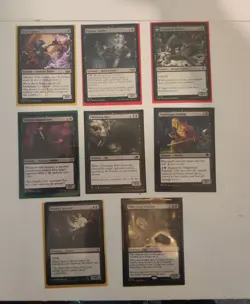 Magic the Gathering- 1 Lot of 60 creature cards ranging from R-C, All Colors-LP - Image 1