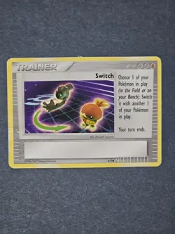 Pokemon Card - Switch Trainer 6/8 - Trading Figure Game 2006-2007 HP - Image 1