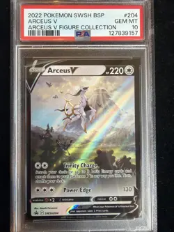 Arceus V SWSH204 SWSH: Sword & Shield Promo Cards Holo PSA 10 Pokemon - Image 1