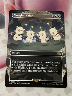 Moogles' Valor (Borderless) Final Fantasy Regular - Image 1