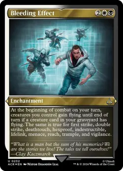 BLEEDING EFFECT ETCHED FOIL [ACR] [MINT] [232] | MTG - ASSASSIN'S CREED - Image 1