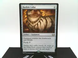 Basilisk Collar 0241 Commander: Duskmourn: House of Horror DSC MTG Magic - Image 1