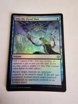Into the Flood Maw Bloomburrow Foil - Image 1