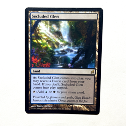 Secluded Glen LP Lorwyn Rare MTG See Photos Magic the Gathering - Image 1