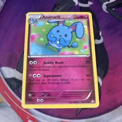 Pokemon TCG Azumarill Primal Clash 103/160 Regular Rare LP - Image 1