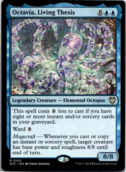 Octavia, Living Thesis R Commander: Outlaws of Thunder Junction 103 NM Normal - Image 1