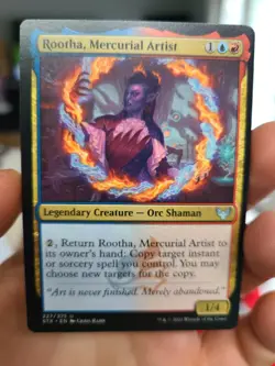 MTG Strixhaven U Rootha Mercurial Artist #227 MINT Free Shipping - Image 2