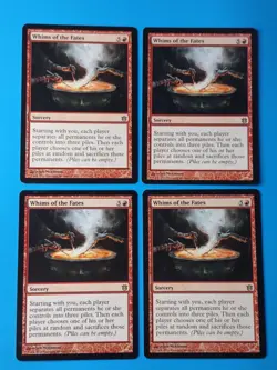 MTG 4x Whims of the Fates x4 LP Born of the Gods Magic Playset - Image 1