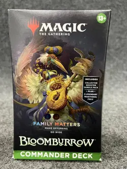 Magic: The Gathering Bloomburrow Commander, Sealed Box is Worn - Image 1