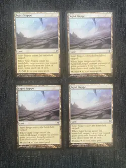 4x Sejiri Steppe NM-Mint, English Worldwake MTG Magic - Image 1