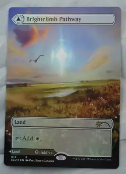 Magic The Gathering Brightclimb Pathway (Borderless) Secret Lair Series (SLU) NM - Image 1