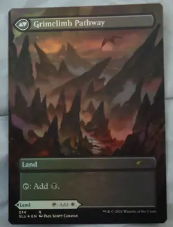 Magic The Gathering Brightclimb Pathway (Borderless) Secret Lair Series (SLU) NM - Image 2