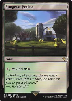 Sungrass Prairie Commander: Final Fantasy Regular - Image 1