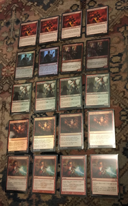 PAUPER MTG DECK RALLY RED MONO RED MADNESS PINGER BURN 3 DECKS MAGIC THE GATHERI - Image 3