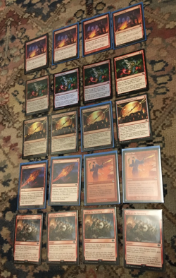 PAUPER MTG DECK RALLY RED MONO RED MADNESS PINGER BURN 3 DECKS MAGIC THE GATHERI - Image 4