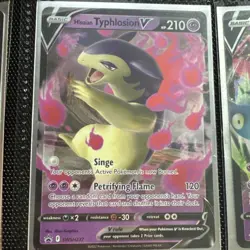 Hisuian Typhlosion V SWSH237 Black Star Promos Ultra Rare Holo Pokemon 2022 NM - Image 1