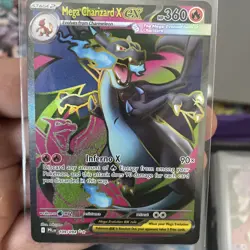 Mega Charizard X EX Phantasmal Flames English 109/094 Near Mint In Hand Pokemon - Image 1