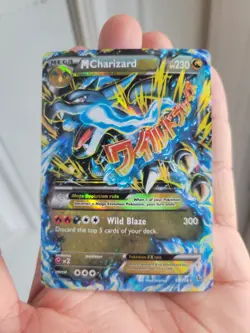 2014 Pokemon TCG Mega M Charizard EX 69/106 XY Flashfire Ultra Rare Pack Fresh - Image 1