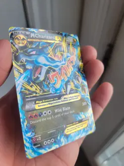 2014 Pokemon TCG Mega M Charizard EX 69/106 XY Flashfire Ultra Rare Pack Fresh - Image 4