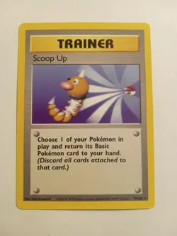 Pokemon TCG - Scoop Up 78/102 - Rare Unlimited - Base Set Unlimited - Image 1