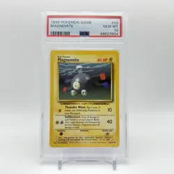 1999 Magnemite #53 PSA 10 Pokemon TCG - Image 1