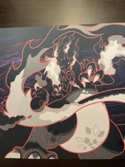 Gigantamax Charizard Pokemon Center TCG Playing Mat Rare New Unused - Image 2