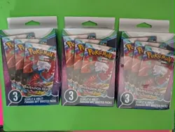 NEW - Pokemon Scarlet & Violet Paradox Rift Booster Box Lot of 3 - Free ShipN! - Image 1