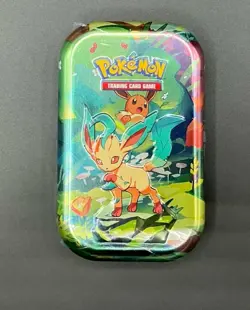 Pokemon TCG Scarlet & Violet Prismatic Evolutions Mini Tin Sealed [Eevee] - Image 3