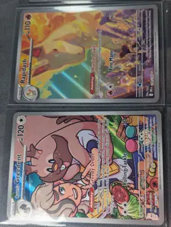 Pokemon Destined Rivals Lot Of 8 Full ArtCards Illustration Rare Ultra Rare NM - Image 2