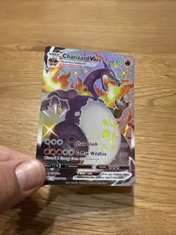2024 Pokemon Charizard VMAX Shining Fates SV107 Near Mint - Image 3