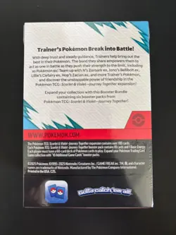 Pokemon 2025 Scarlet & Violet Journey Together Booster Bundle Box New and Sealed - Image 2